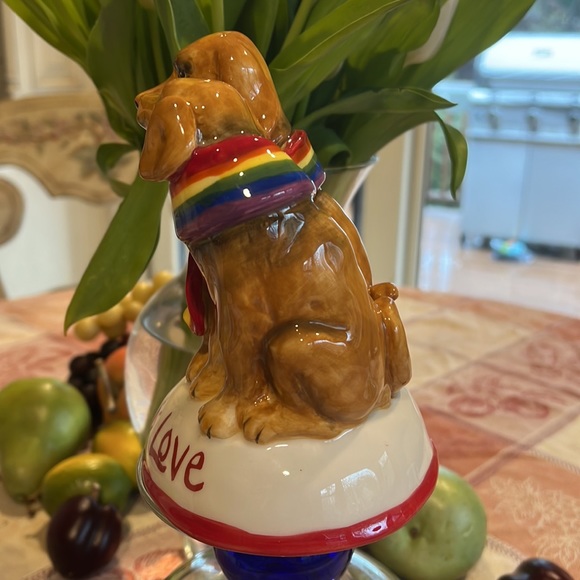New 2022 Blue Sky Clayworks “Love is Love” Dogs Figurine. - Picture 7 of 10